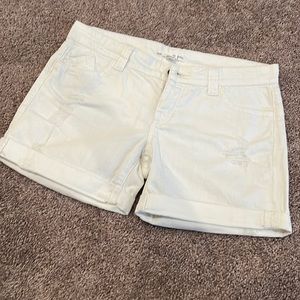 Forever 21 Distressed Jean Shorts